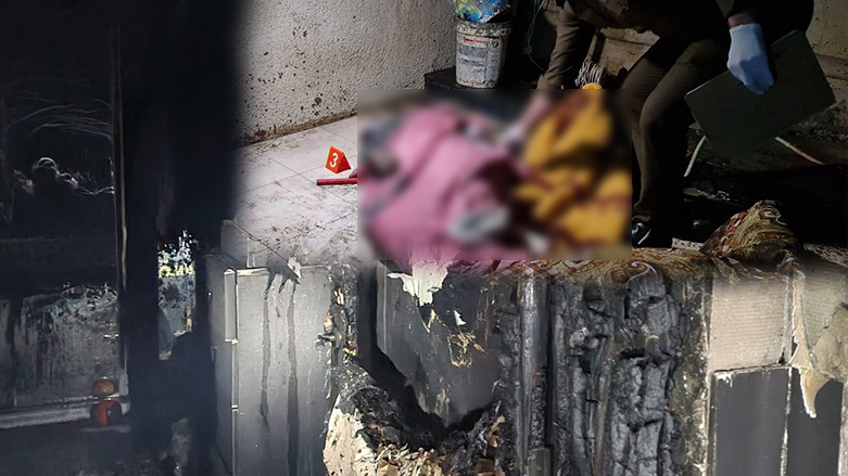 وێنەی پاشماوەی رووداوەکە